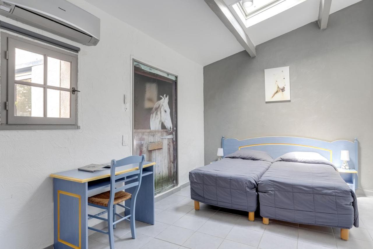 Hotel Les Palmiers En Camargue Saintes-Maries-de-la-Mer Eksteriør billede